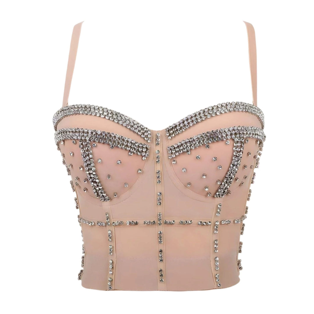 Adriana Rhinestone Camisole 