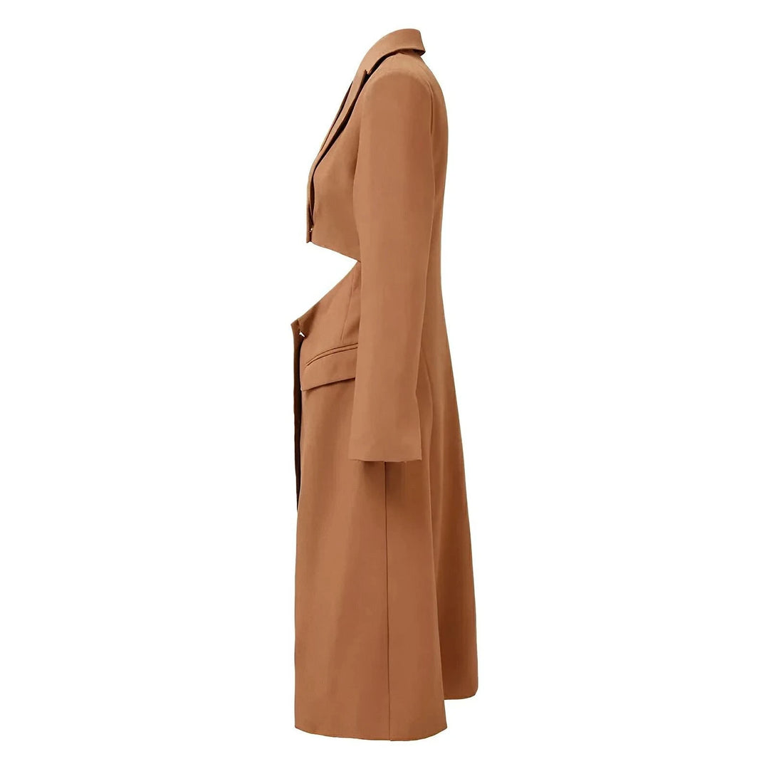 Ami Longline Trench Coat 