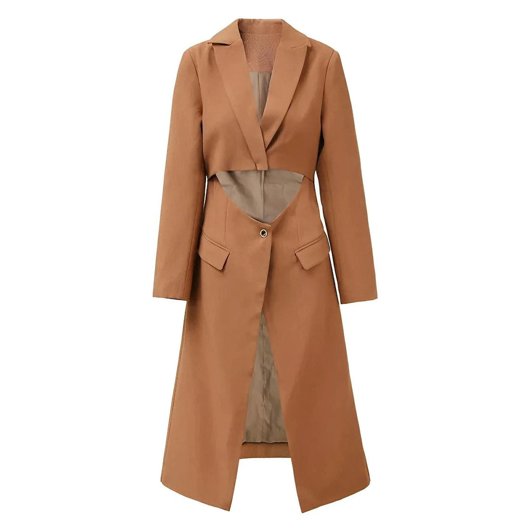 Ami Longline Trench Coat 