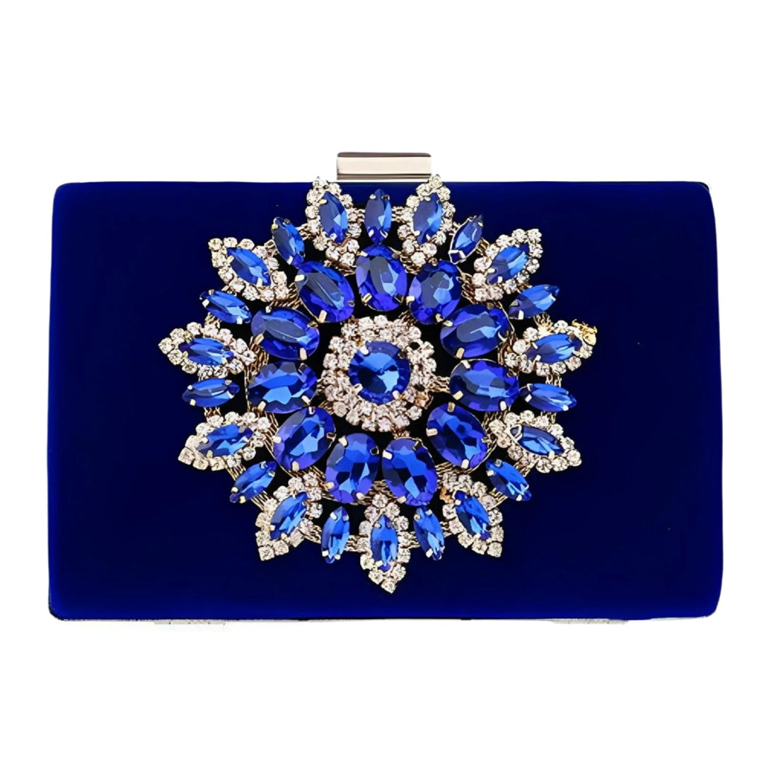 Amoret Rhinestone Clutch 