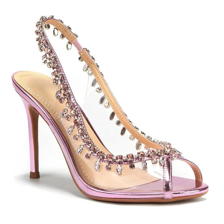 Aria Rhinestone Pumps 