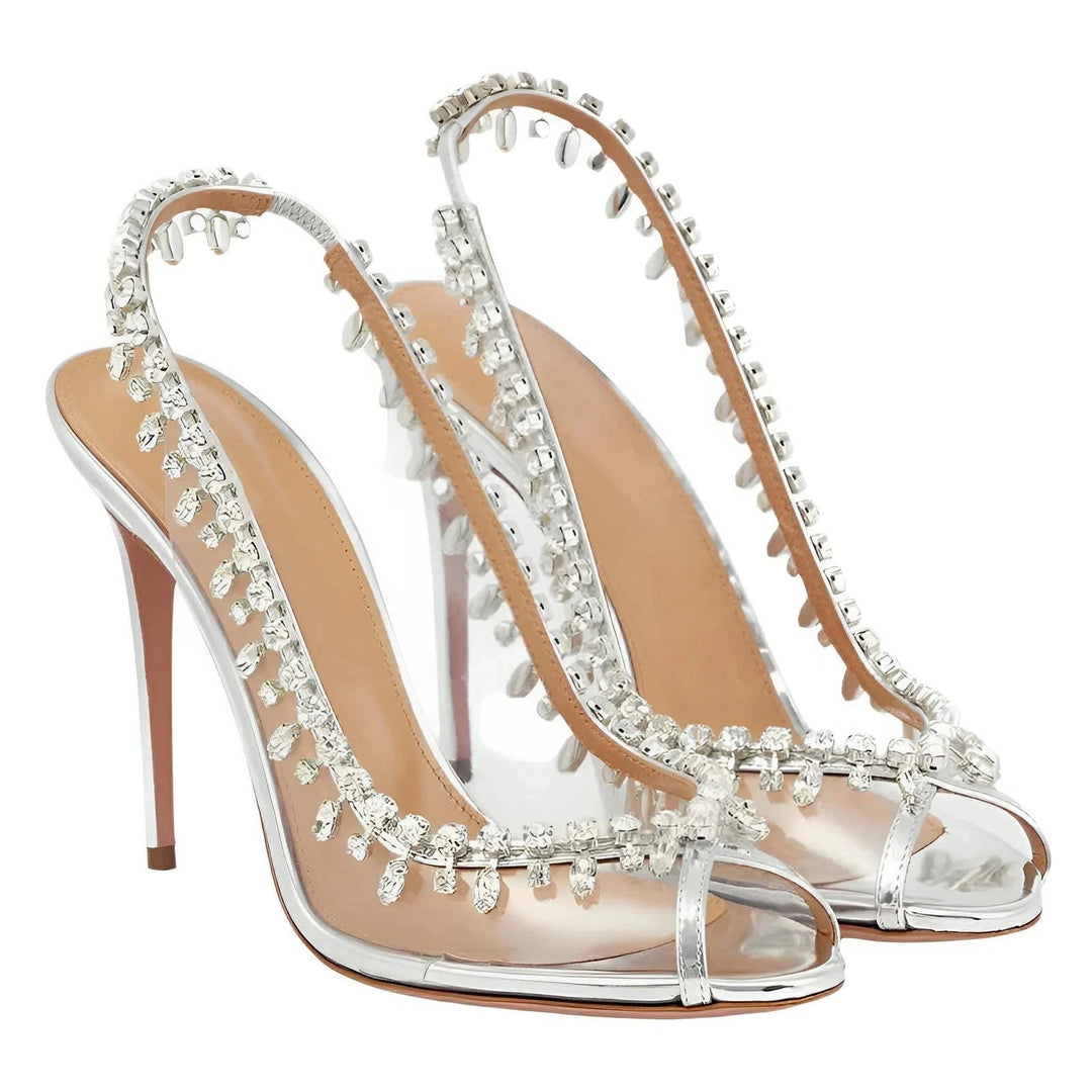 Aria Rhinestone Pumps 