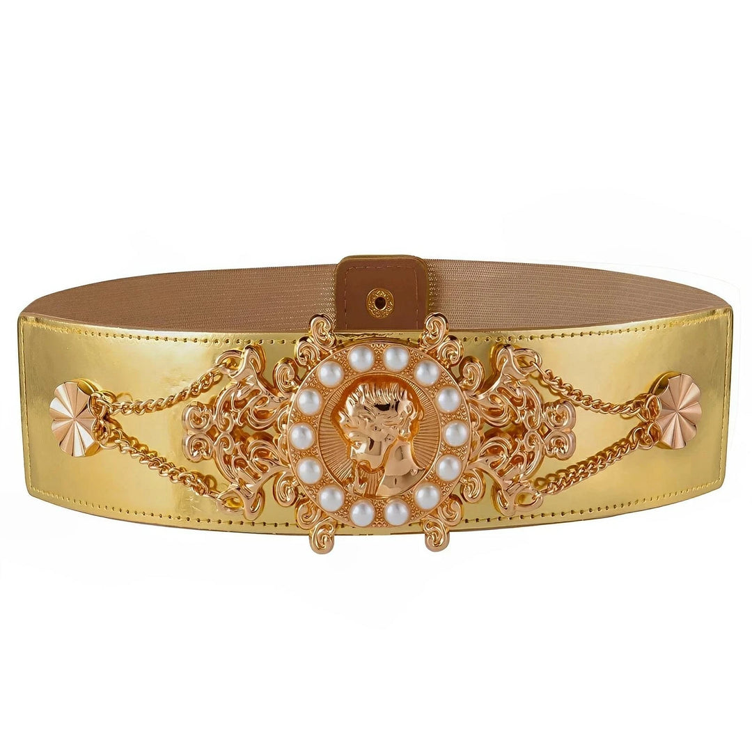 Claire Faux Pearl Belt 