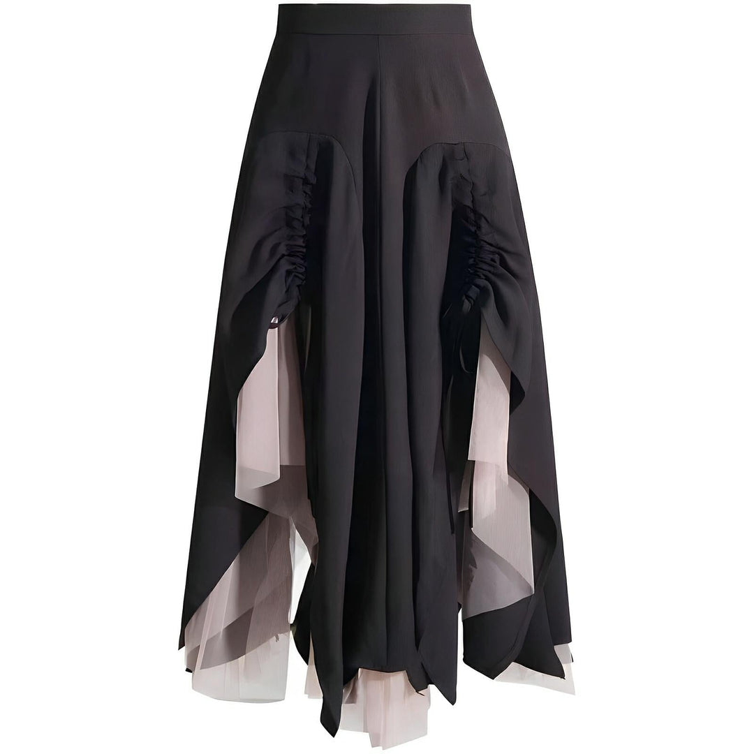 Corinne Pleated Midi Skirt 