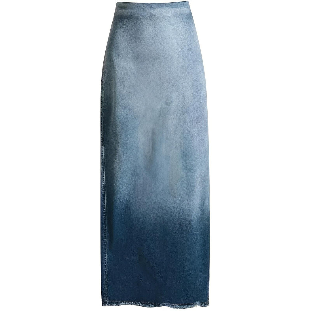 Dina Denim Maxi Skirt 