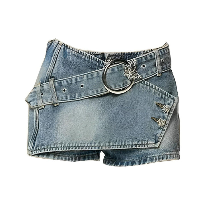 Elsie Denim Mini Shorts 