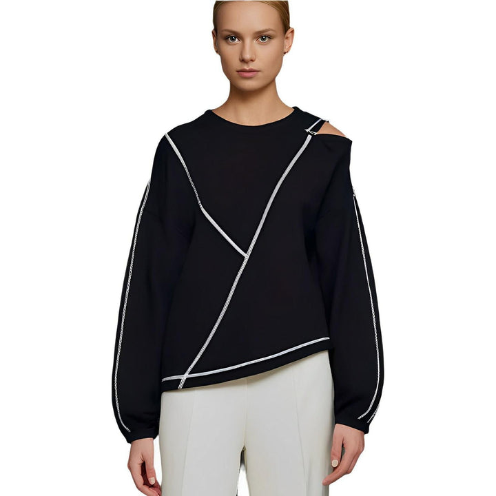 Fia Asymmetric Sweater 