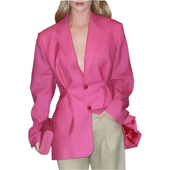 Fiona Pleated Blazer 