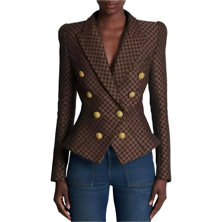 Giselle Embossed Blazer 