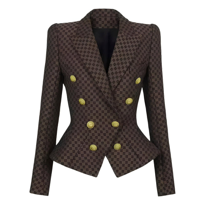 Giselle Embossed Blazer 