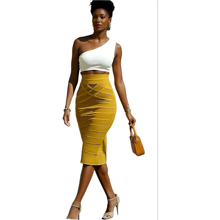 Harlow Midi Pencil Skirt 