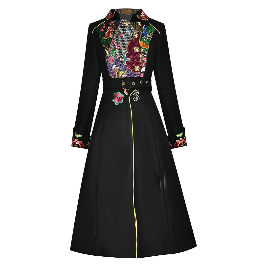 Hester Embroidered Overcoat 