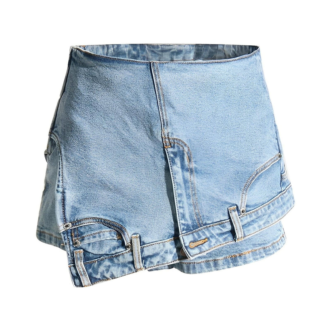 Inez Denim Shorts 