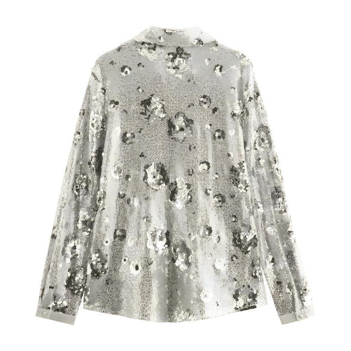 Inez Sequin Blouse 