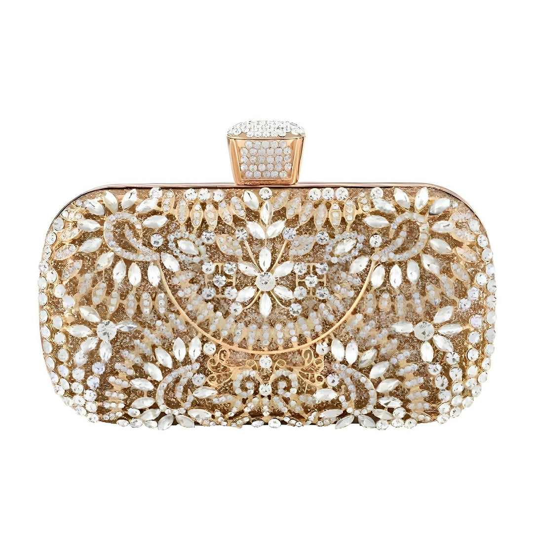 Jessamine Rhinestone Clutch 