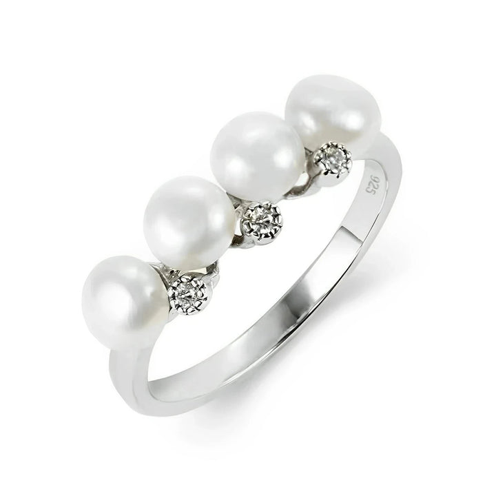 Jessenia Faux Pearl Ring 