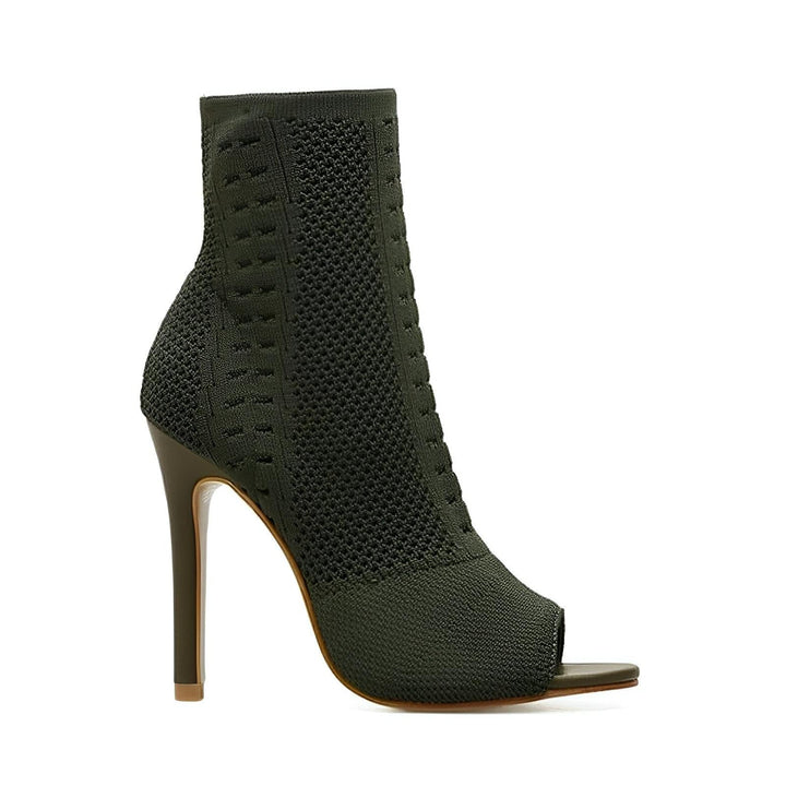 Katriel Open-Toe Ankle Boots 