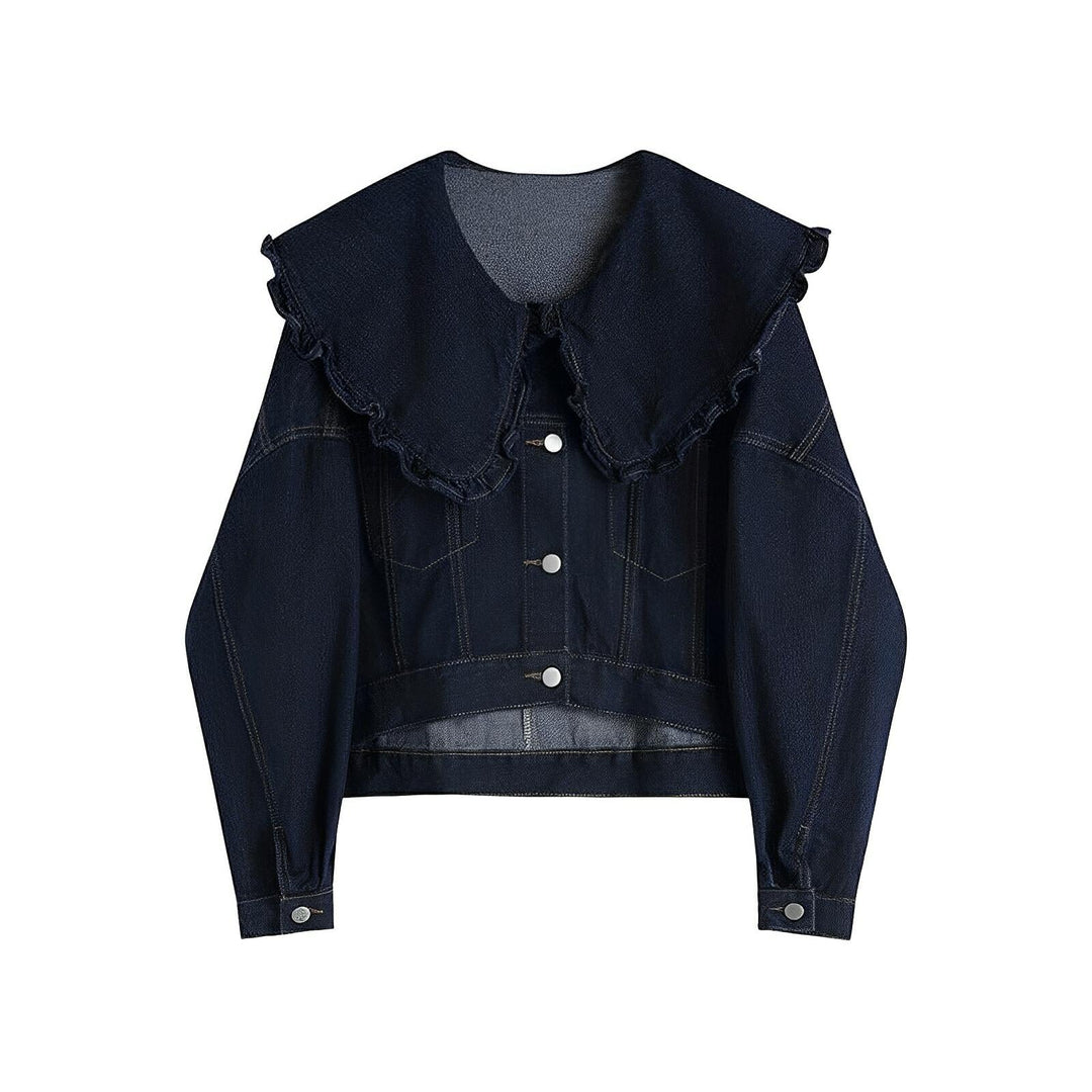 Leandra Cropped Denim Jacket 