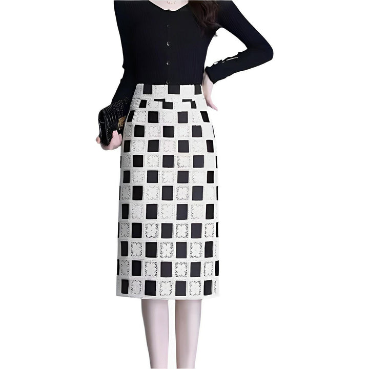 Leona Midi Pencil Skirt 