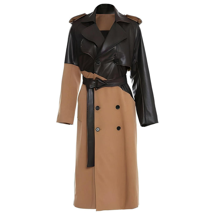 Manhattan Contrast Panel Trenchcoat 