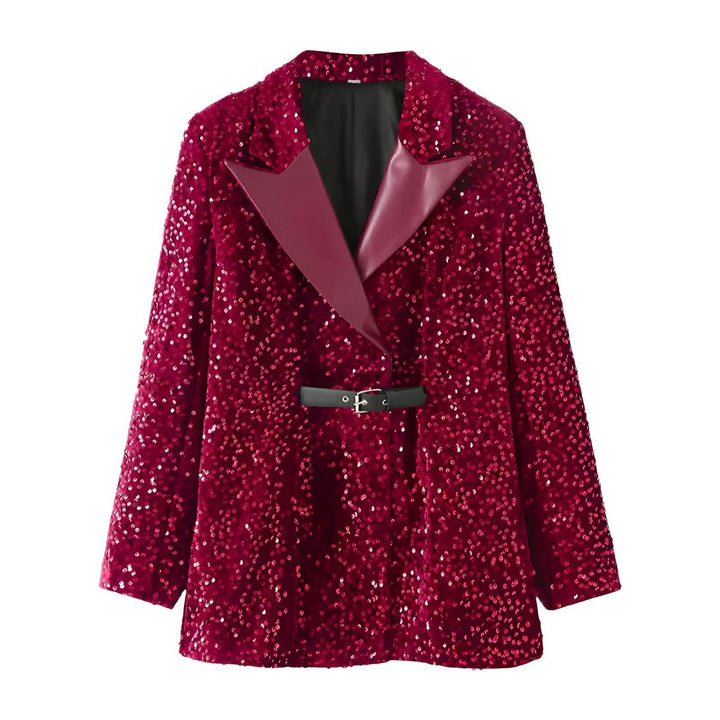 Nia Sequin Blazer 