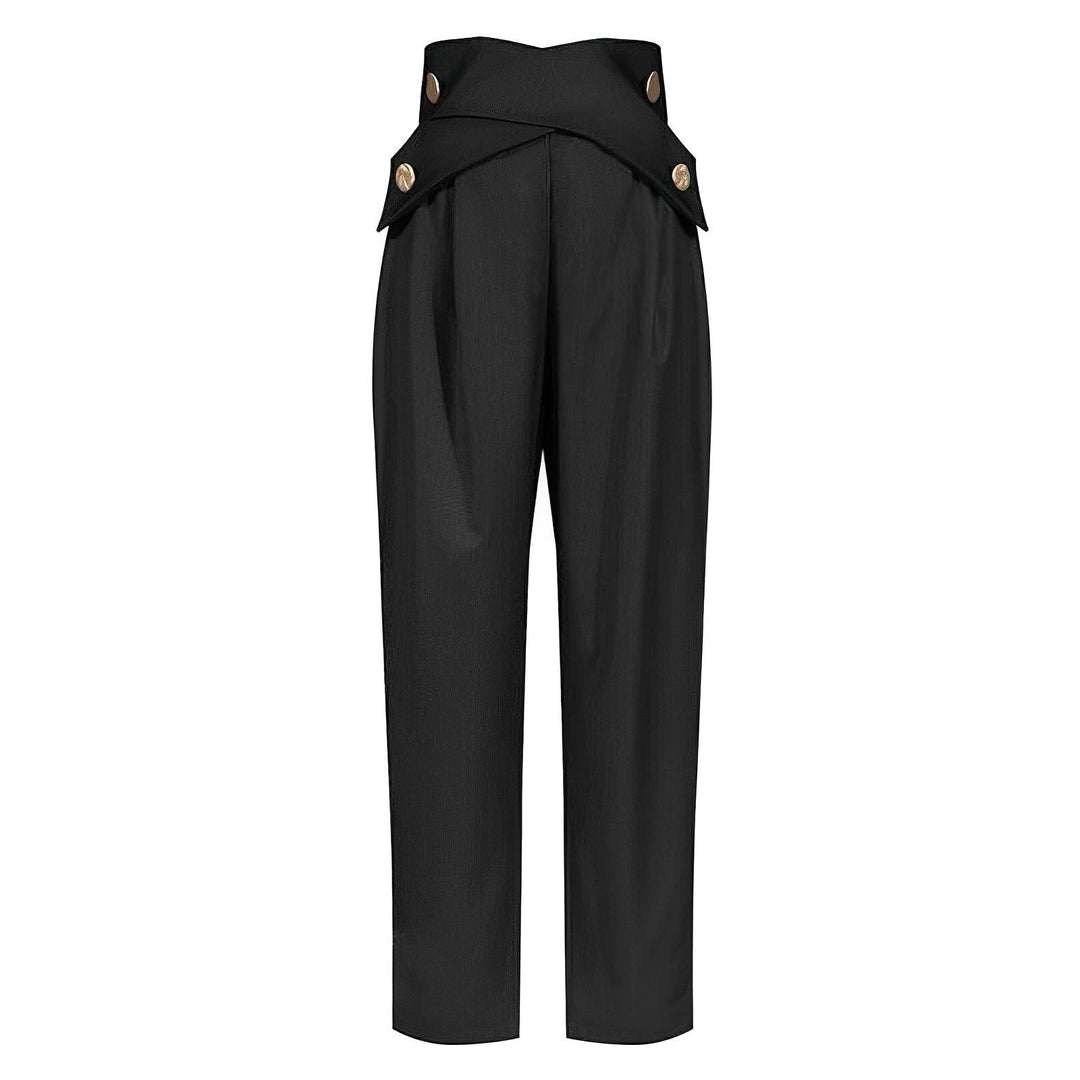 Nika High-Waist Trousers 