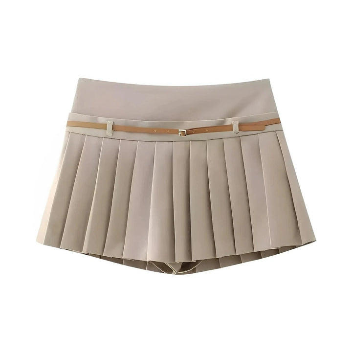 Nova Belted Mini Skirt 