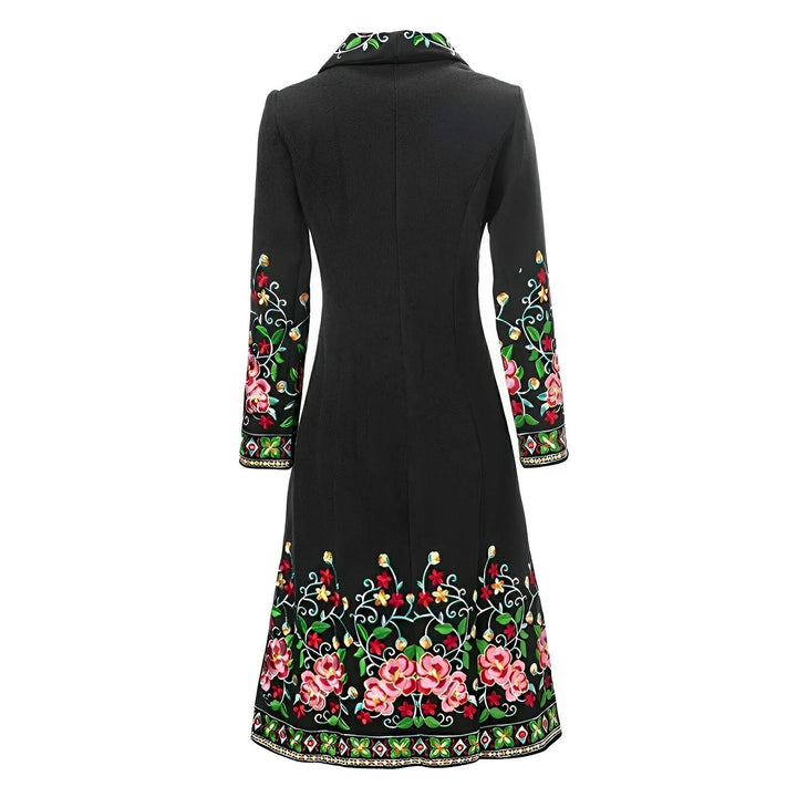 Opal Embroidered Overcoat 