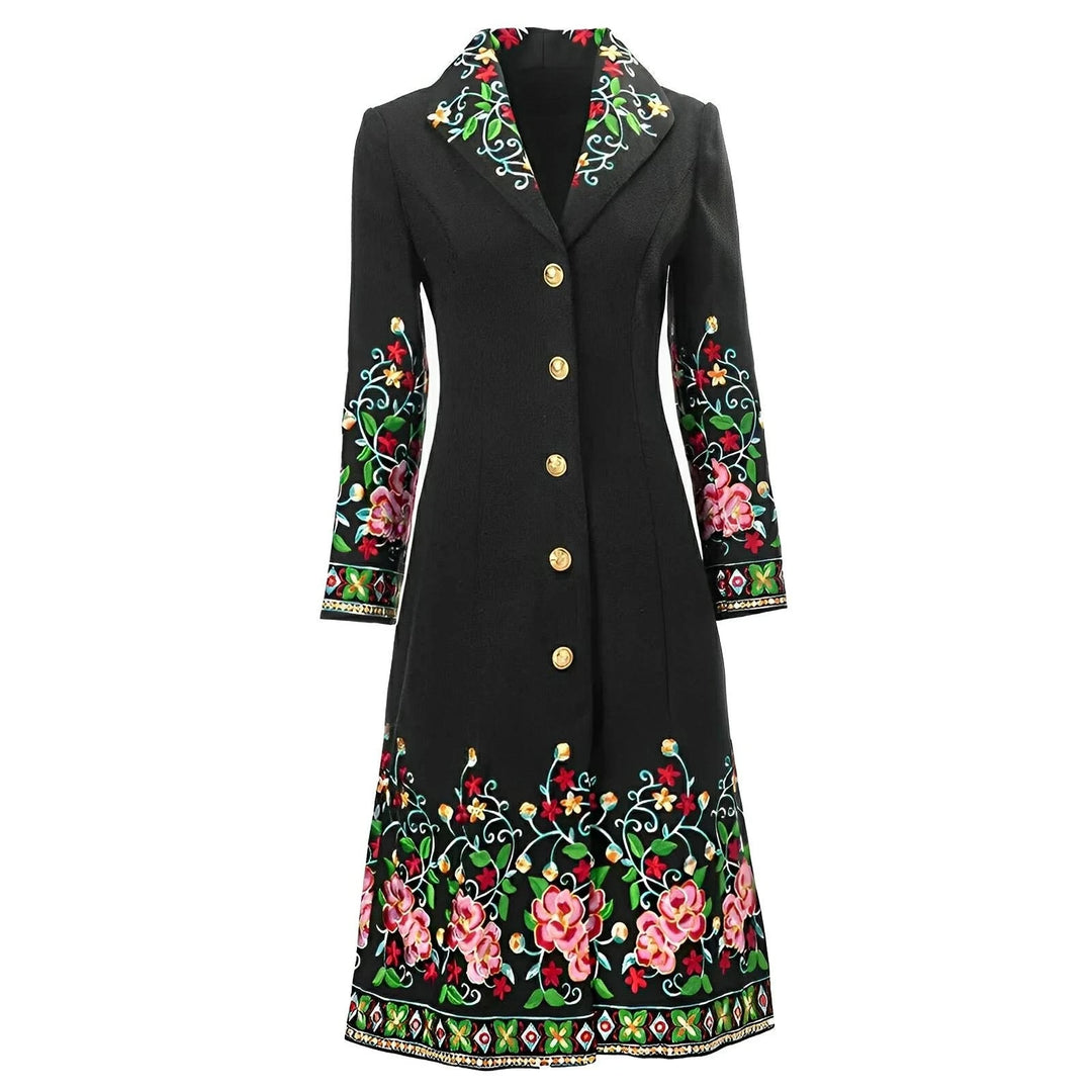 Opal Embroidered Overcoat 