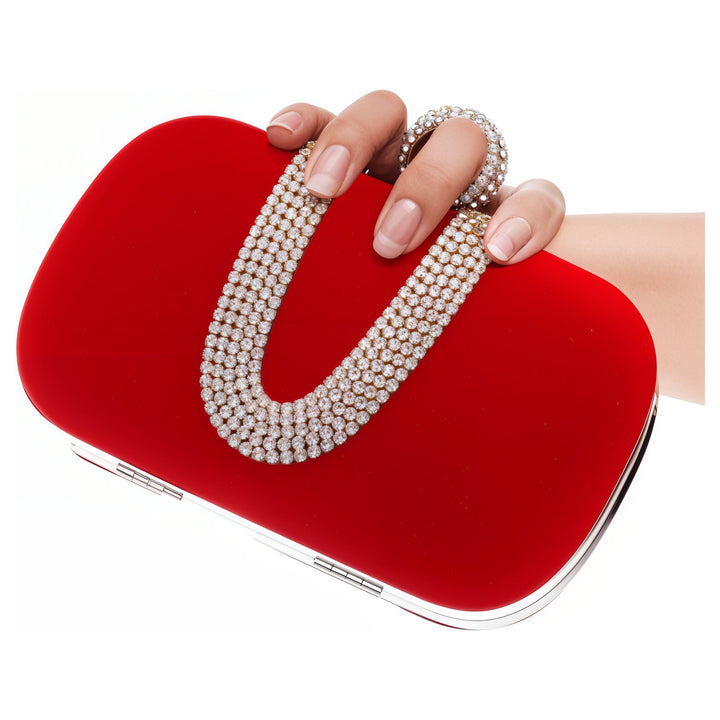 Perenelle Rhinestone Clutch 