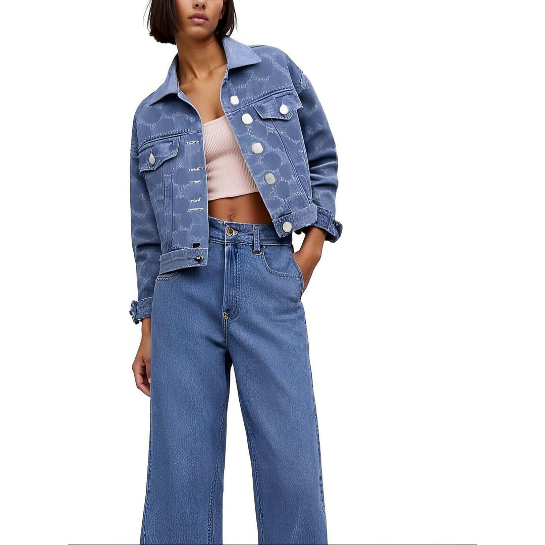 Rhiannon Cropped Denim Jacket 