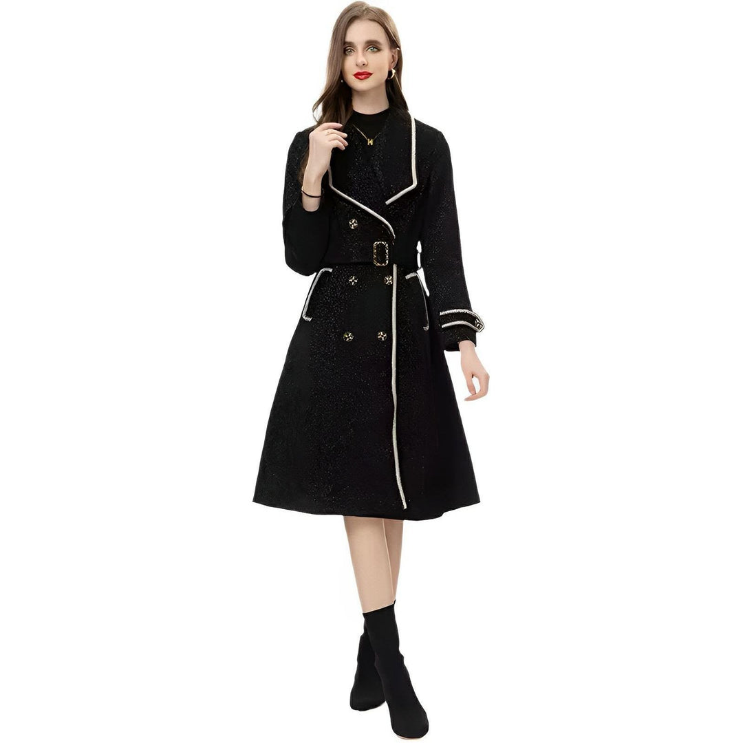 Sasha Belted Overcoat 