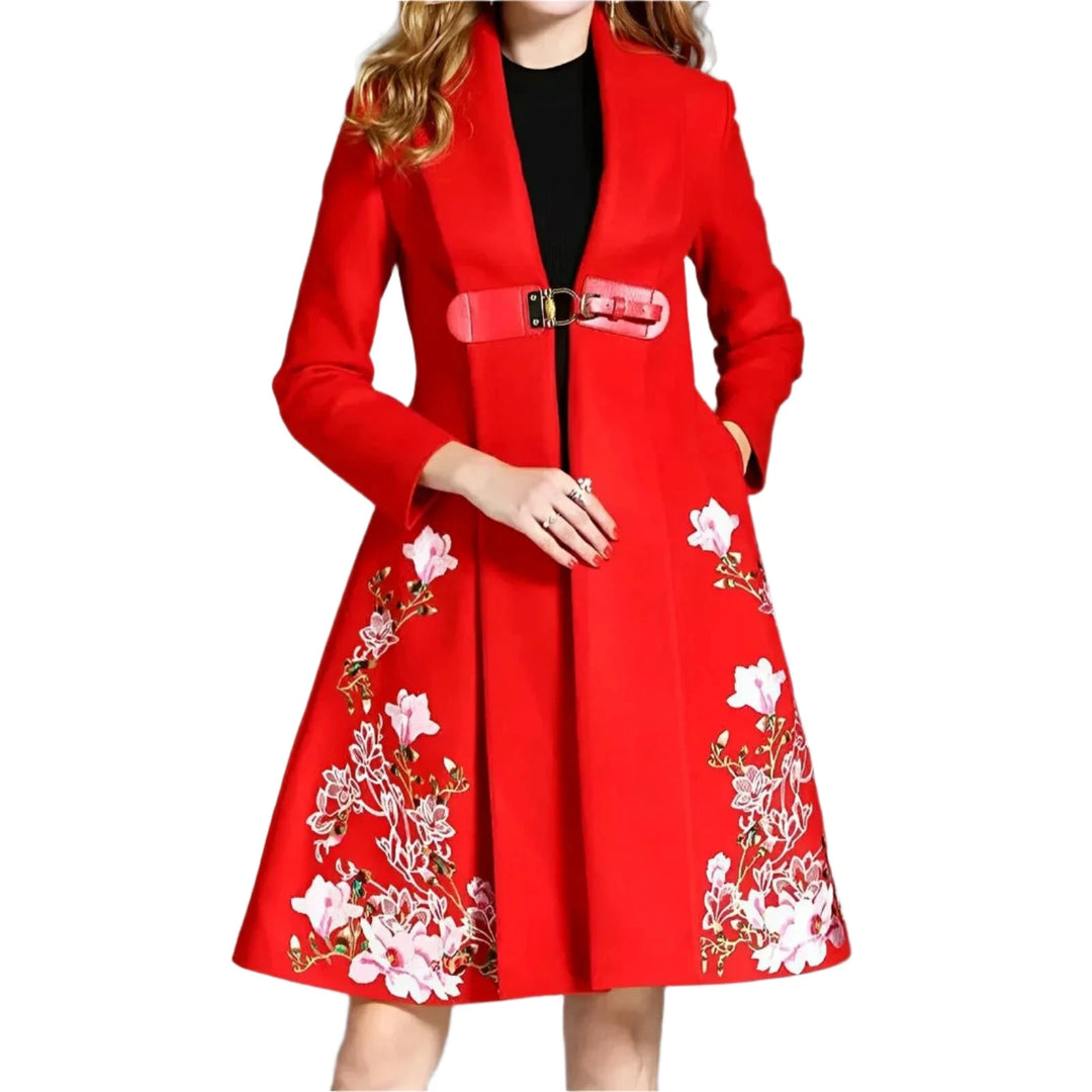 Scarlett Embroidered Overcoat 