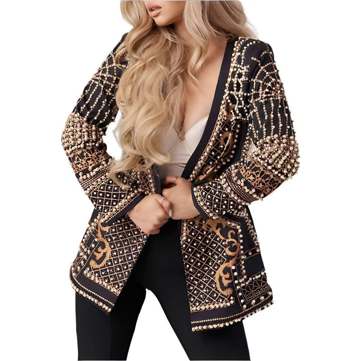 Sylvia Embroidered Blazer 