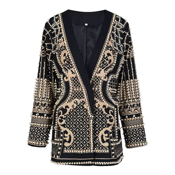 Sylvia Embroidered Blazer 