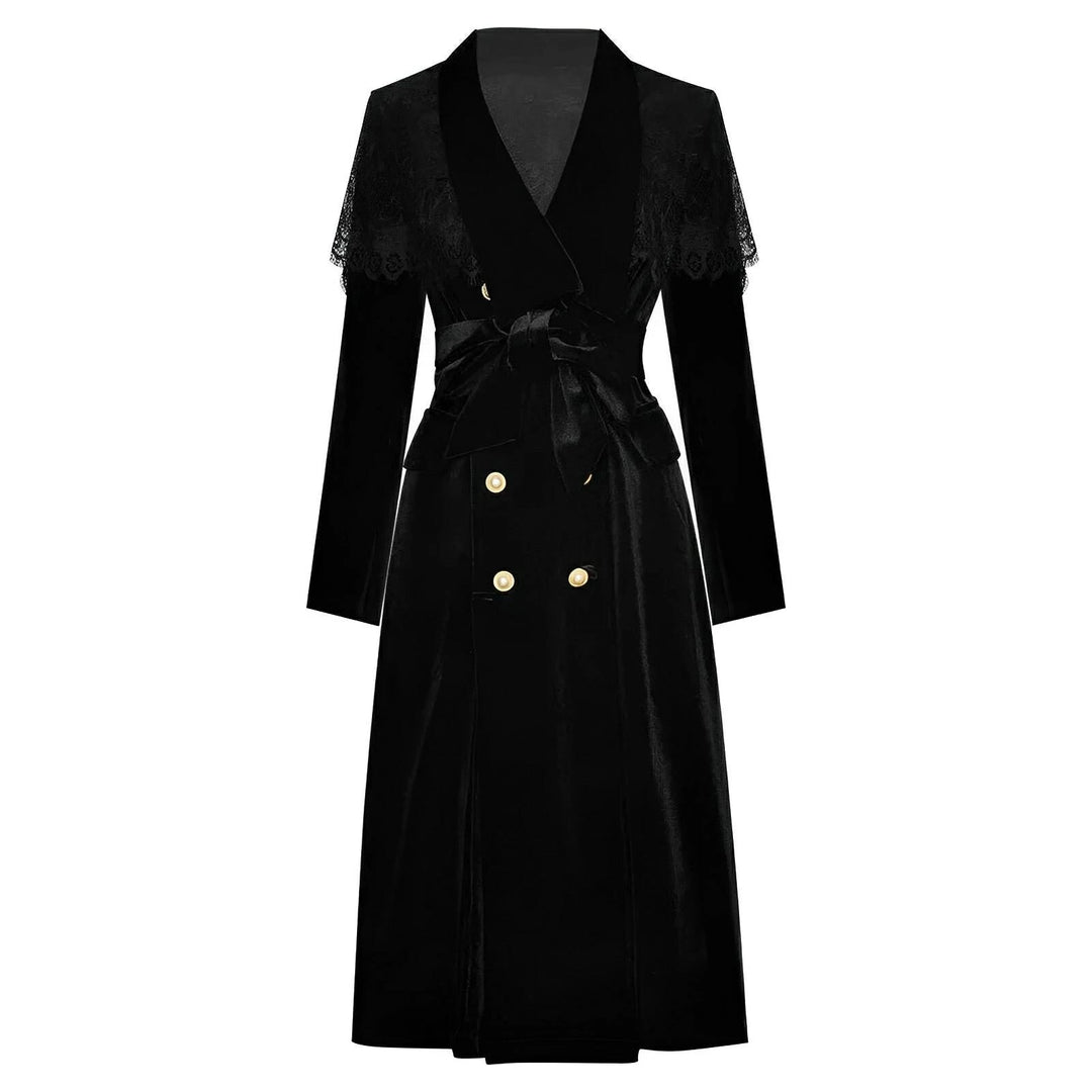 Tahlia Velvet Overcoat 