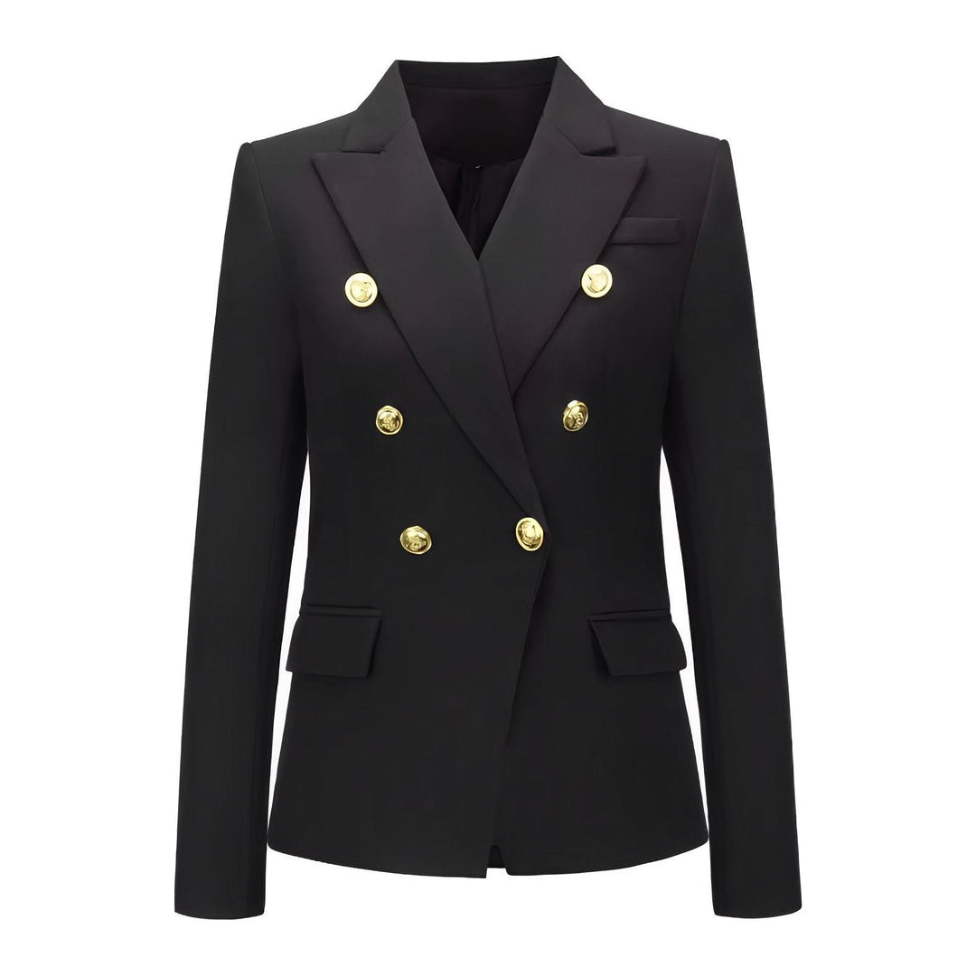 Talia Fitted Blazer - Black 