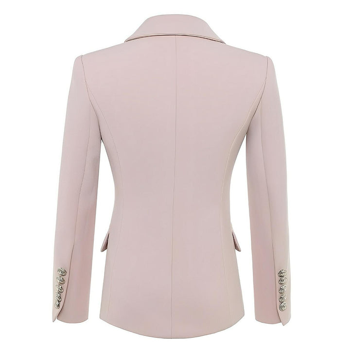 Talia Fitted Blazer - Blush 