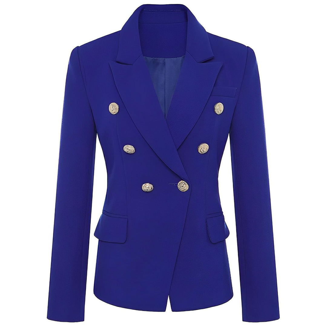 Talia Fitted Blazer - Cobalt 