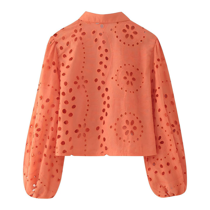 Tansy Perforated Shirt 