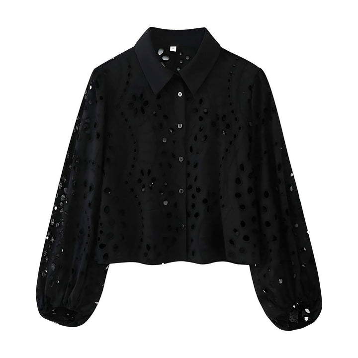 Tansy Perforated Shirt 