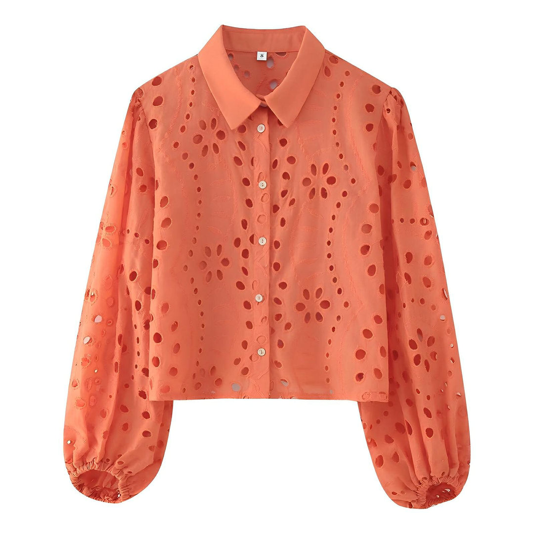 Tansy Perforated Shirt 