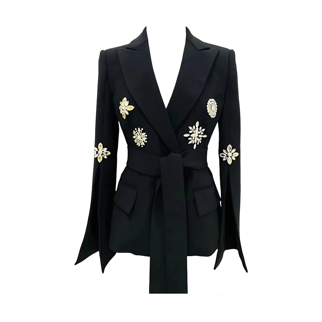 Ursula Rhinestone Blazer 