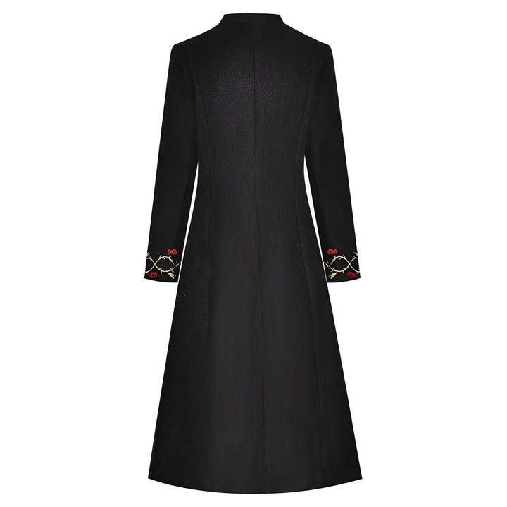 Veda Embroidered Overcoat 