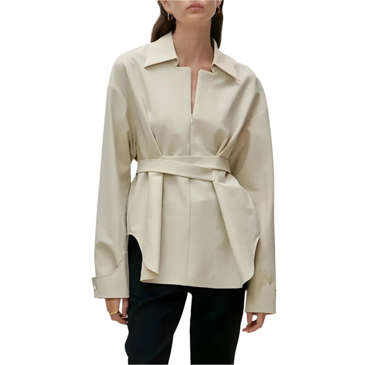 Vida Belted Shirt 