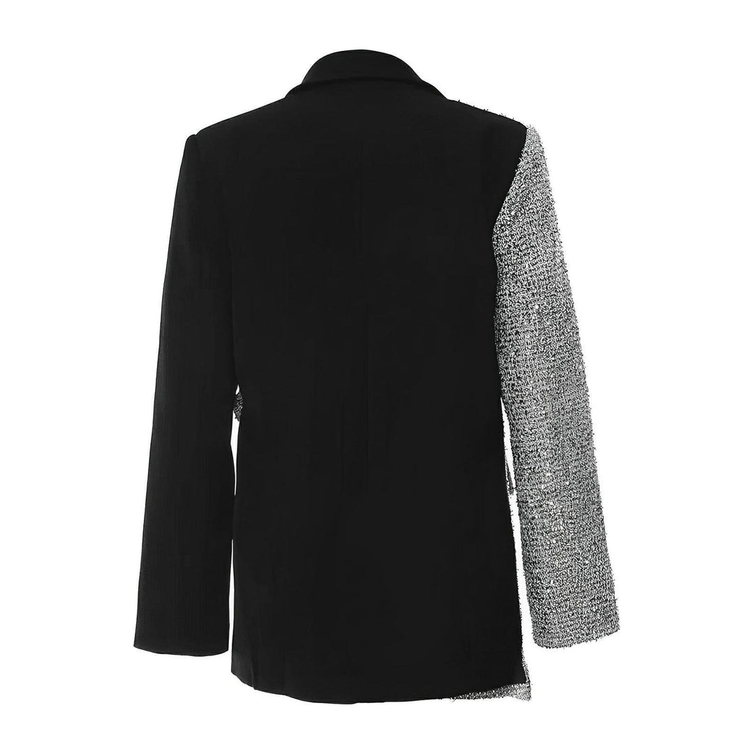 Willa Contrast Panel Blazer 