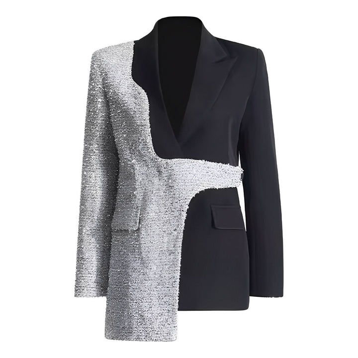 Willa Contrast Panel Blazer 