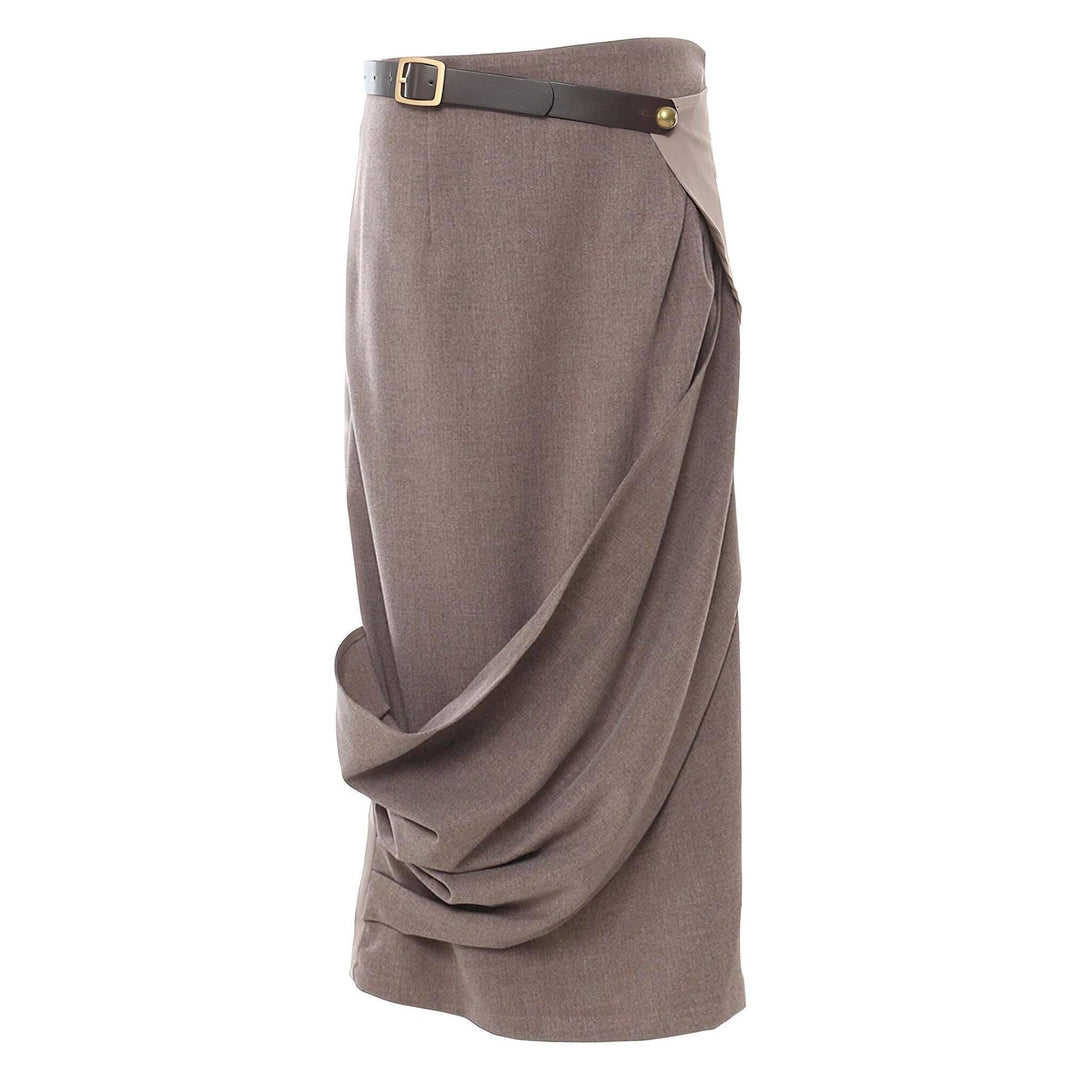 Wren Belted Midi Skirt 