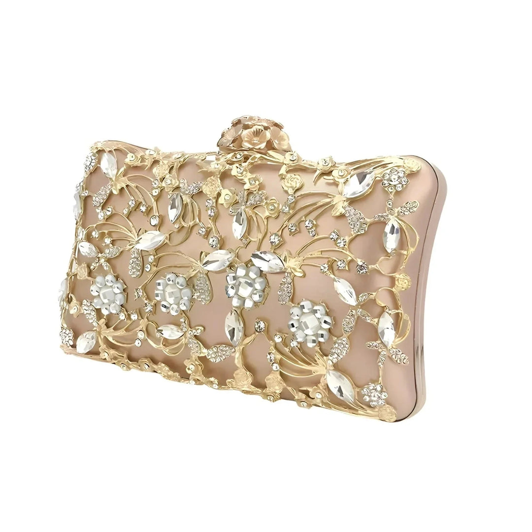 Xandra Rhinestone Clutch 