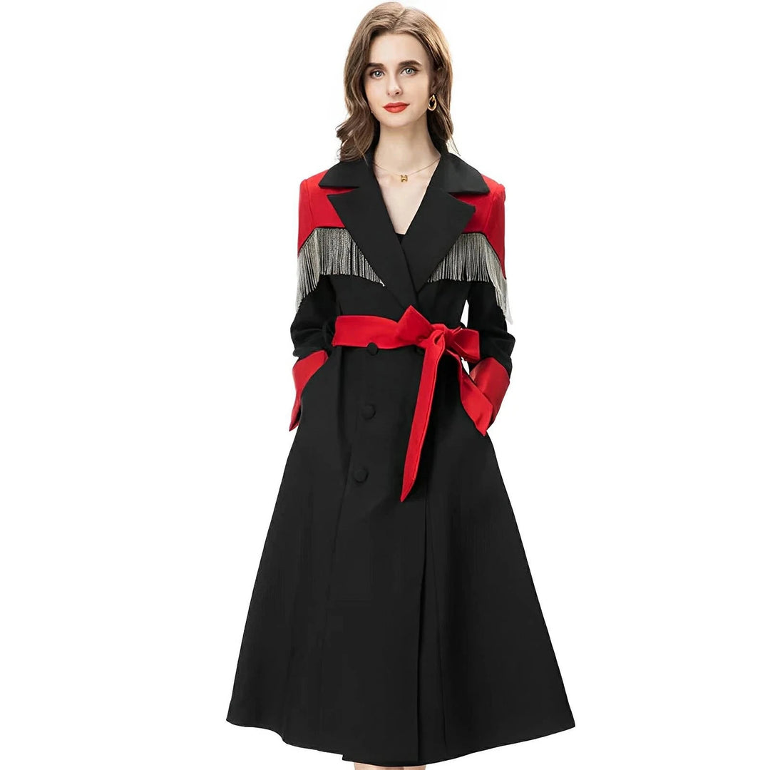 Xenia Belted Trench Coat 